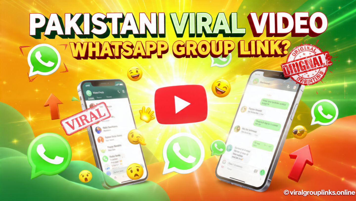 Pakistani Viral Video Original WhatsApp Group Link